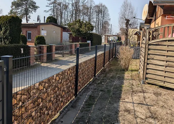 Prázdninový dům Golinski Auf Eigenem Komplett Umzaeunten Grundstueck Im Unterspreewald Mit Kamin Markische Heide