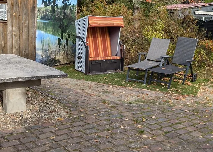 Prázdninový dům Golinski Auf Eigenem Komplett Umzaeunten Grundstueck Im Unterspreewald Mit Kamin *